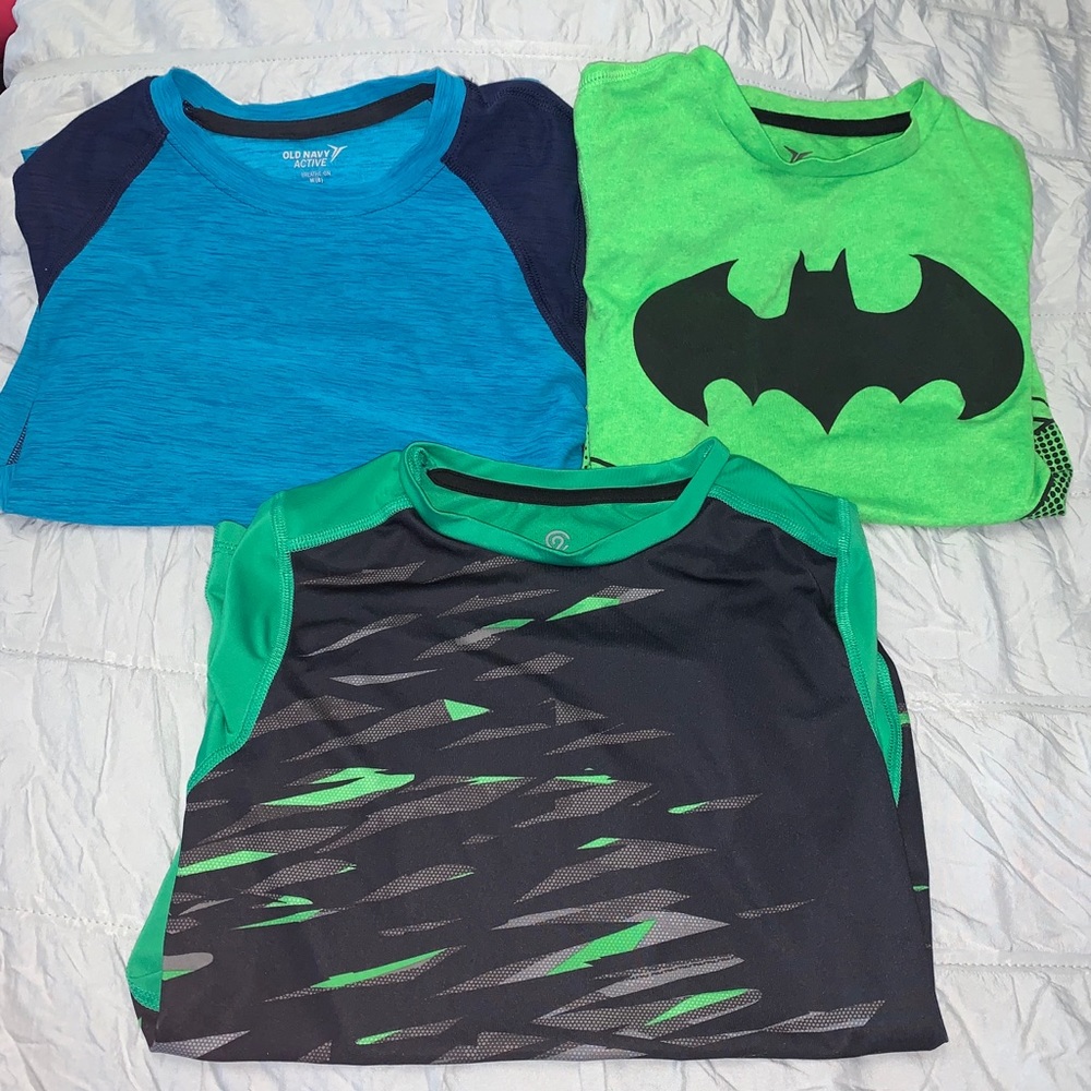 Old Navy/Champion Active Boys Shirts, Lot of 3